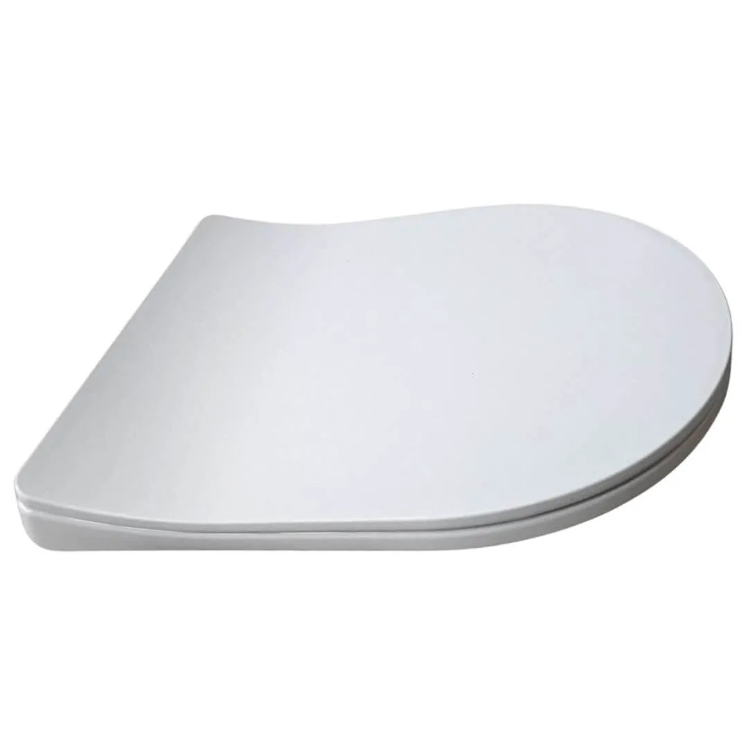 Capac universal WC, inchidere lenta, TERMOPLAST, oval, model 2