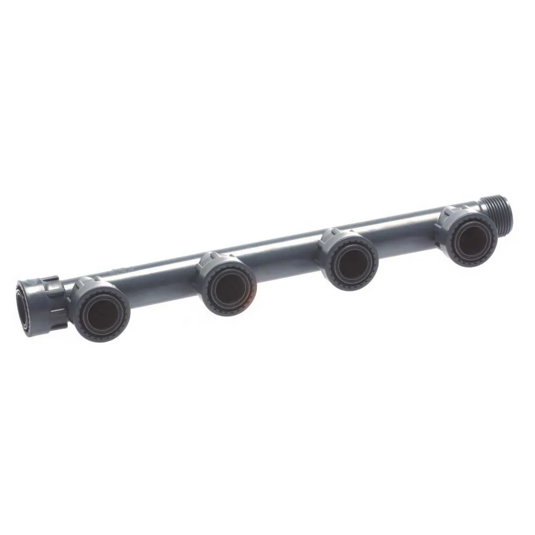 Colector cu olandezi pentru conectare vane, 4 căi - 1"