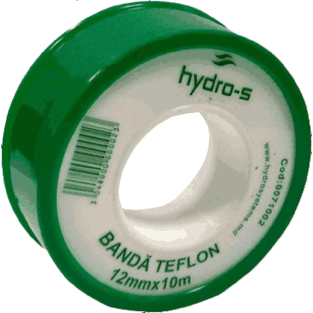 Bandă teflon 12 mm, 10 m