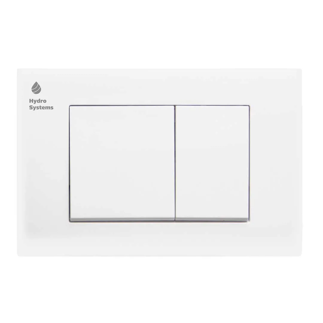 Placă acționare mecanică, 001A, Albă - 245 mm
