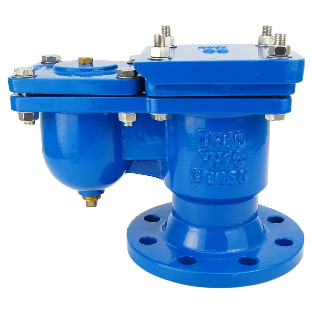 Vană de aerisire/golire, cu flanșe - 100 mm