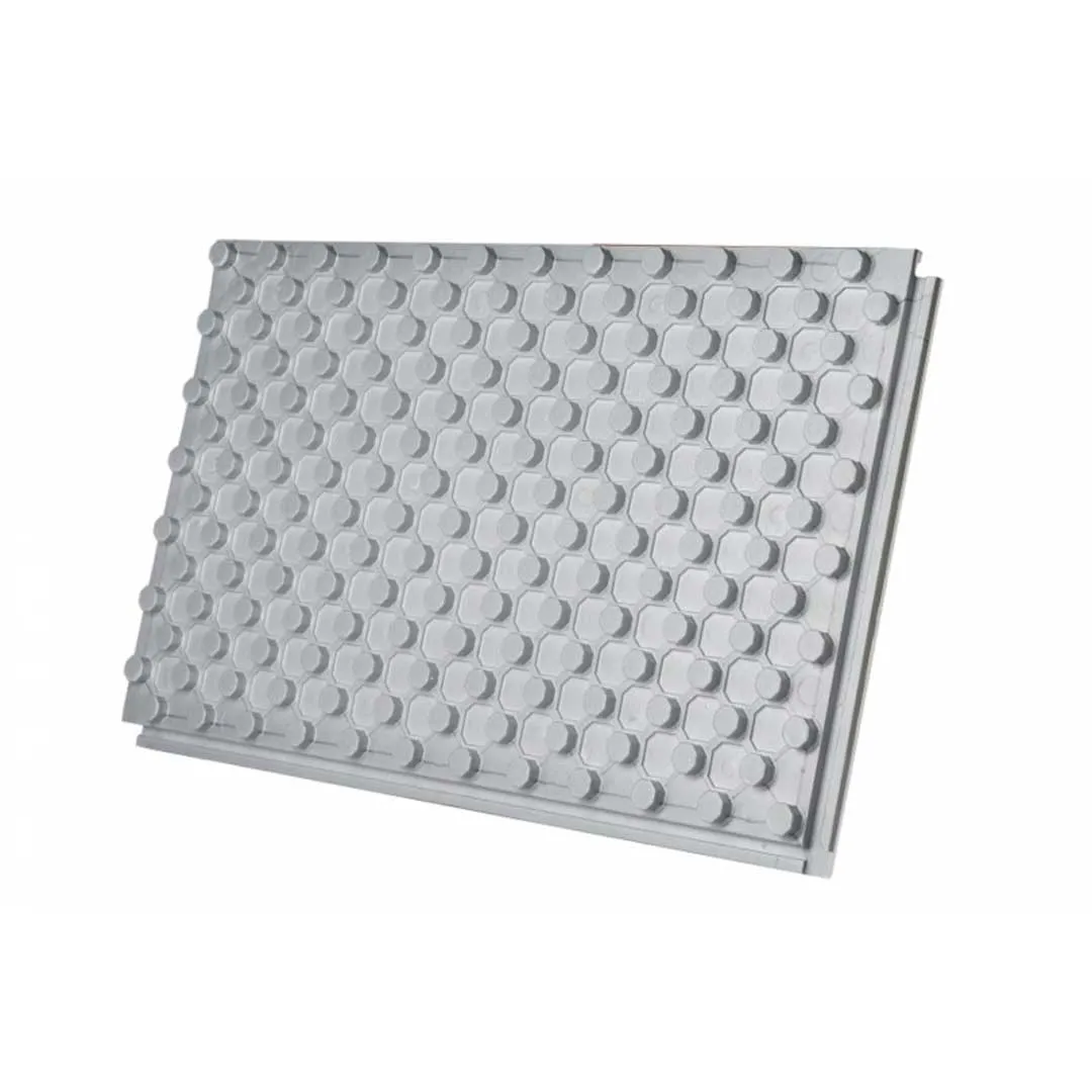 Placă polistiren cu nuturi cu folie antivapori 160 micron, Italia - 16 mm