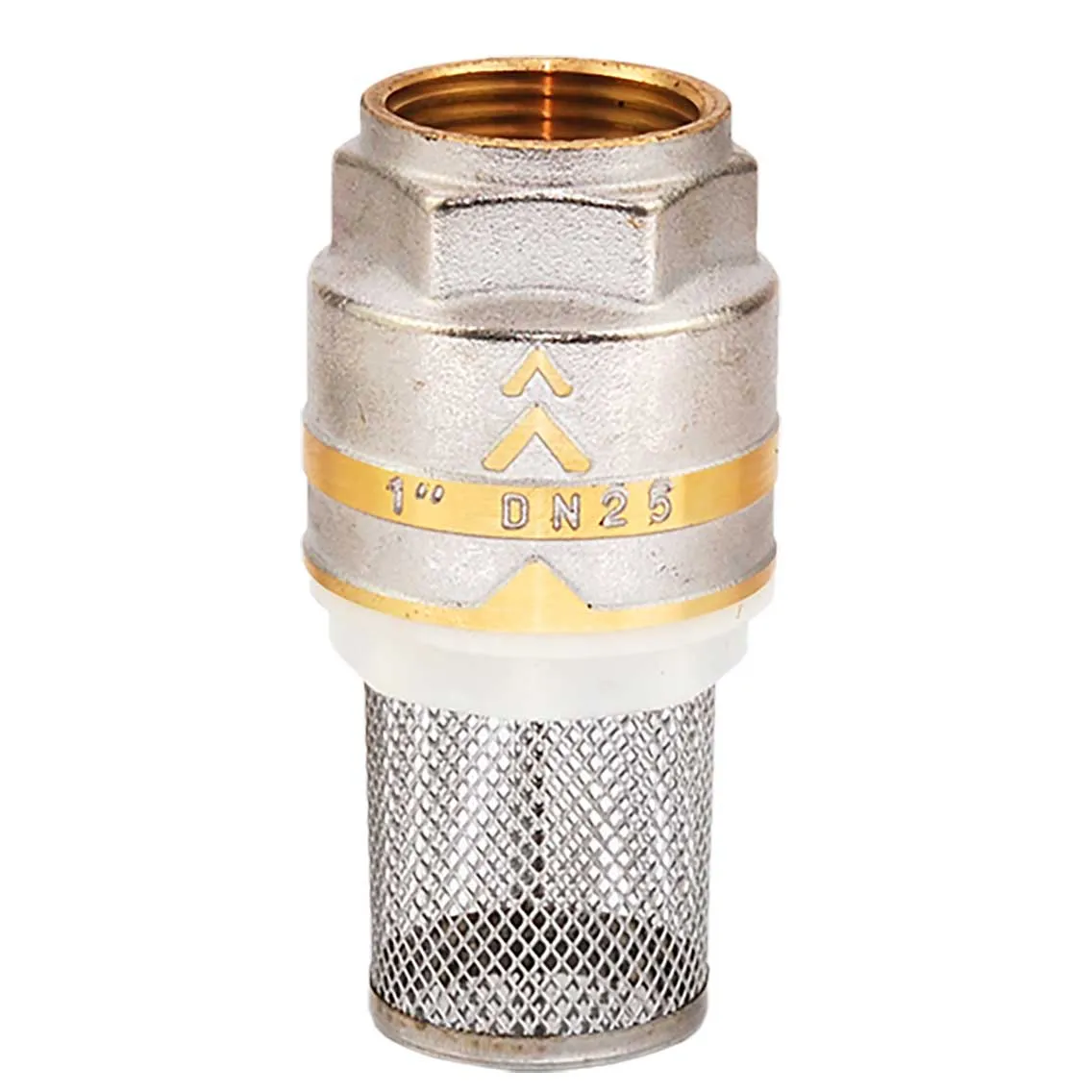 Sorb cu placă alamă cu sita din INOX HYDRO-S PREMIUM, F - 1"