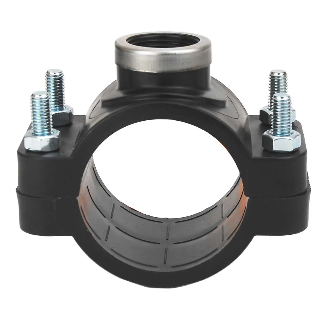 Piesă branșare cu 4 șuruburi, PN 16 cu inel din inox - 110x3/4"