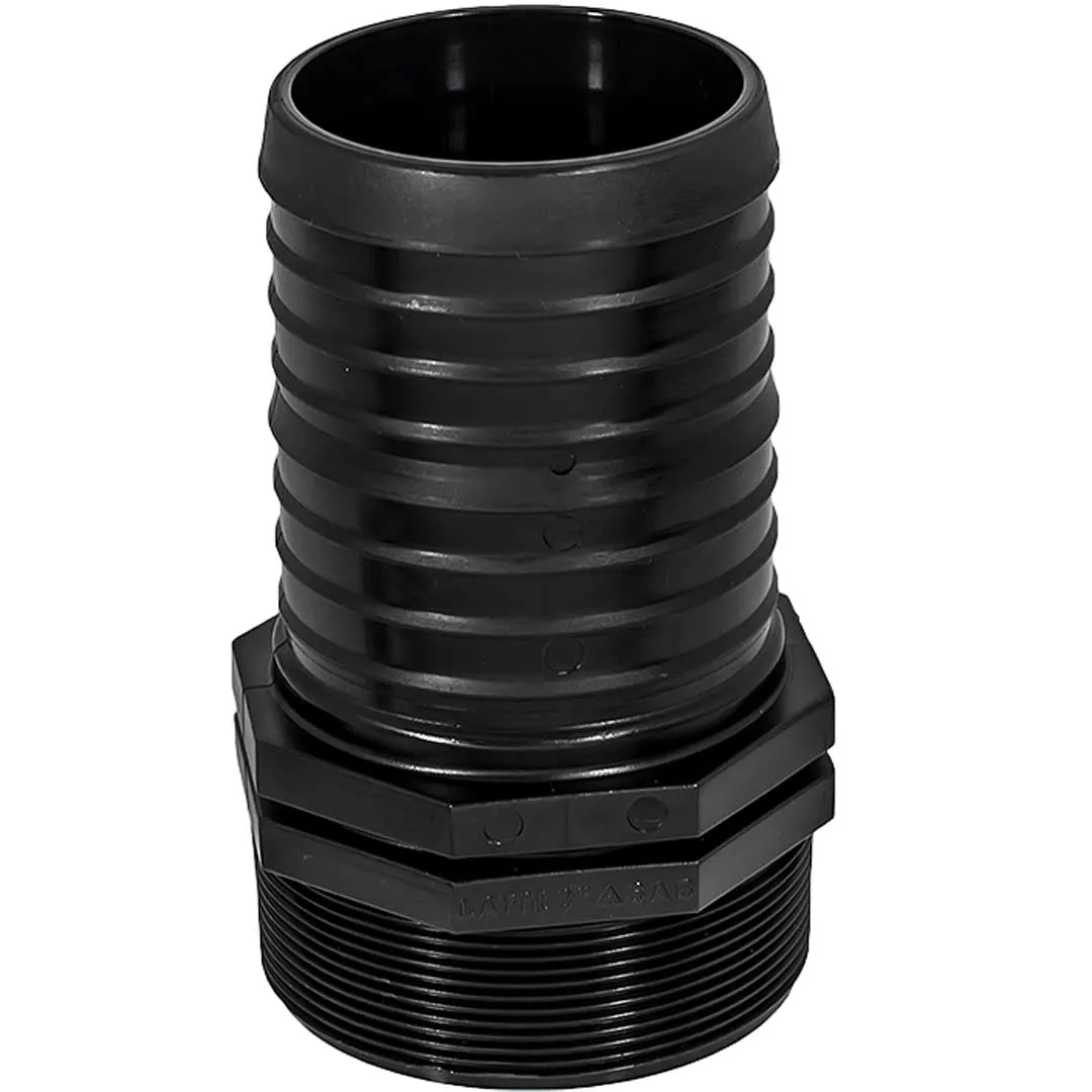 Adaptor plastic cu portfurtun M - 3"x75 mm