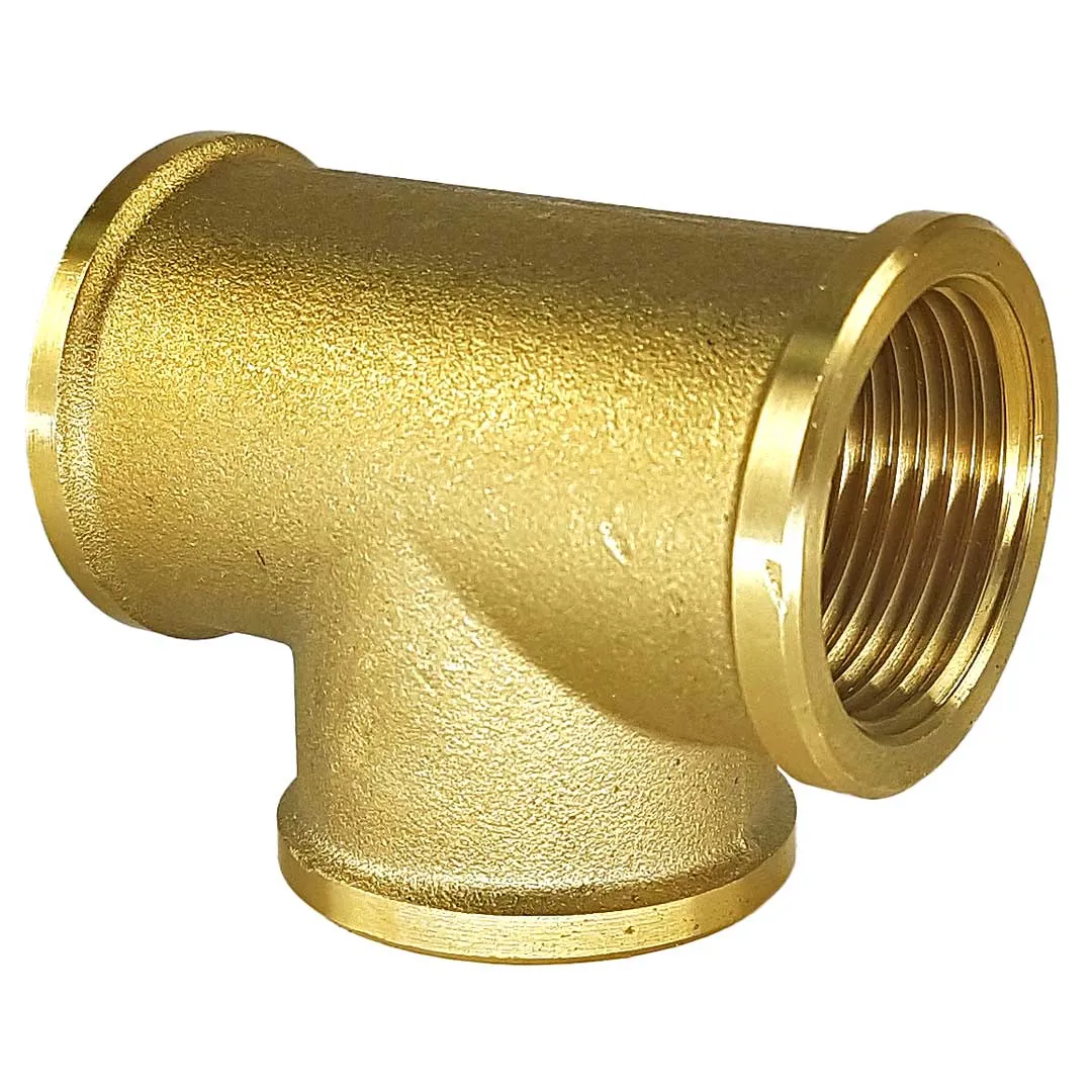Teu din alamă egal FFF - 2"