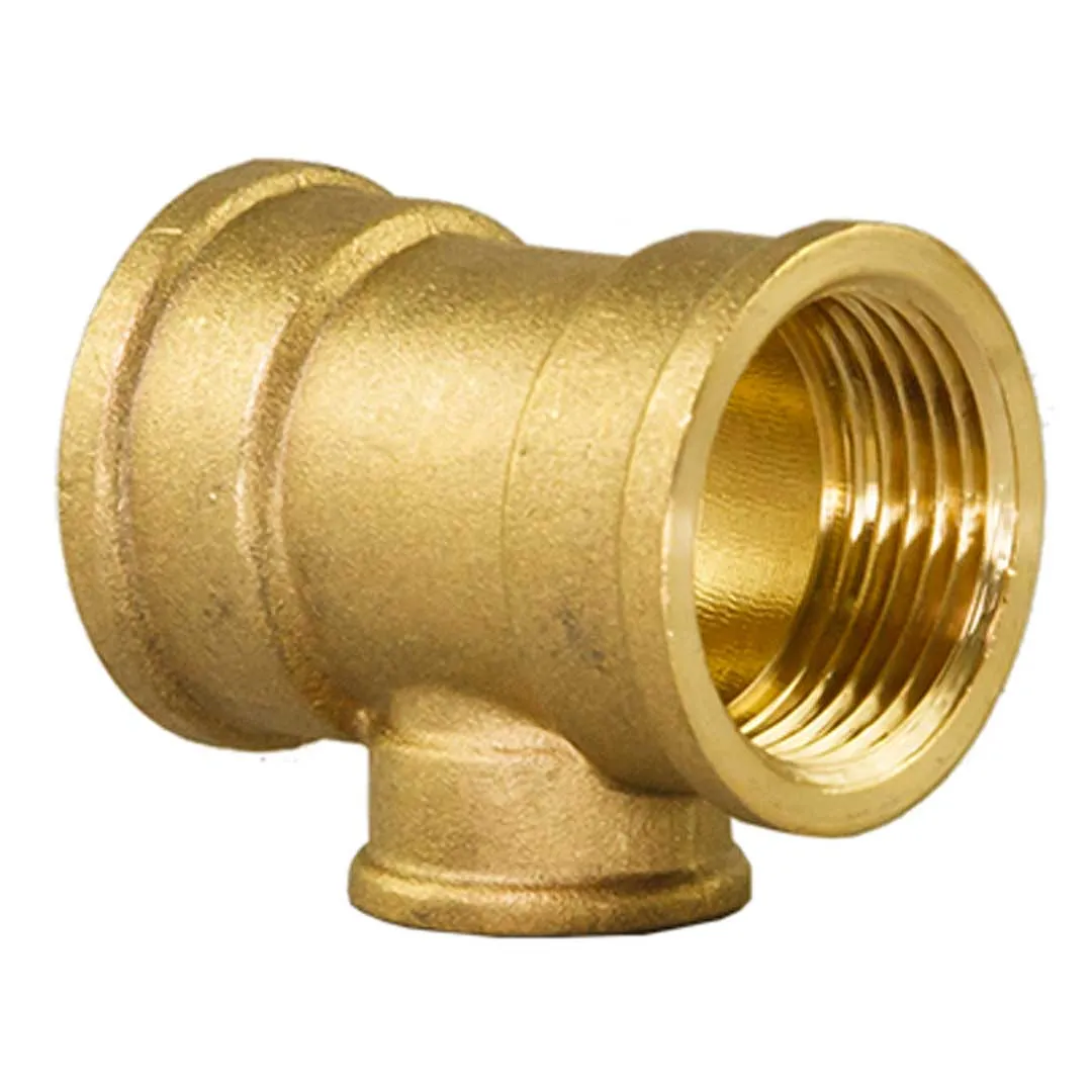 Teu din alamă redus FFF - 2"x11/2"