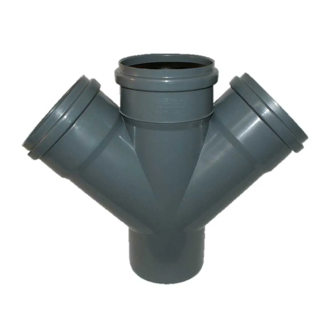 Ramificație dublă PP 45º - 110x110 mm