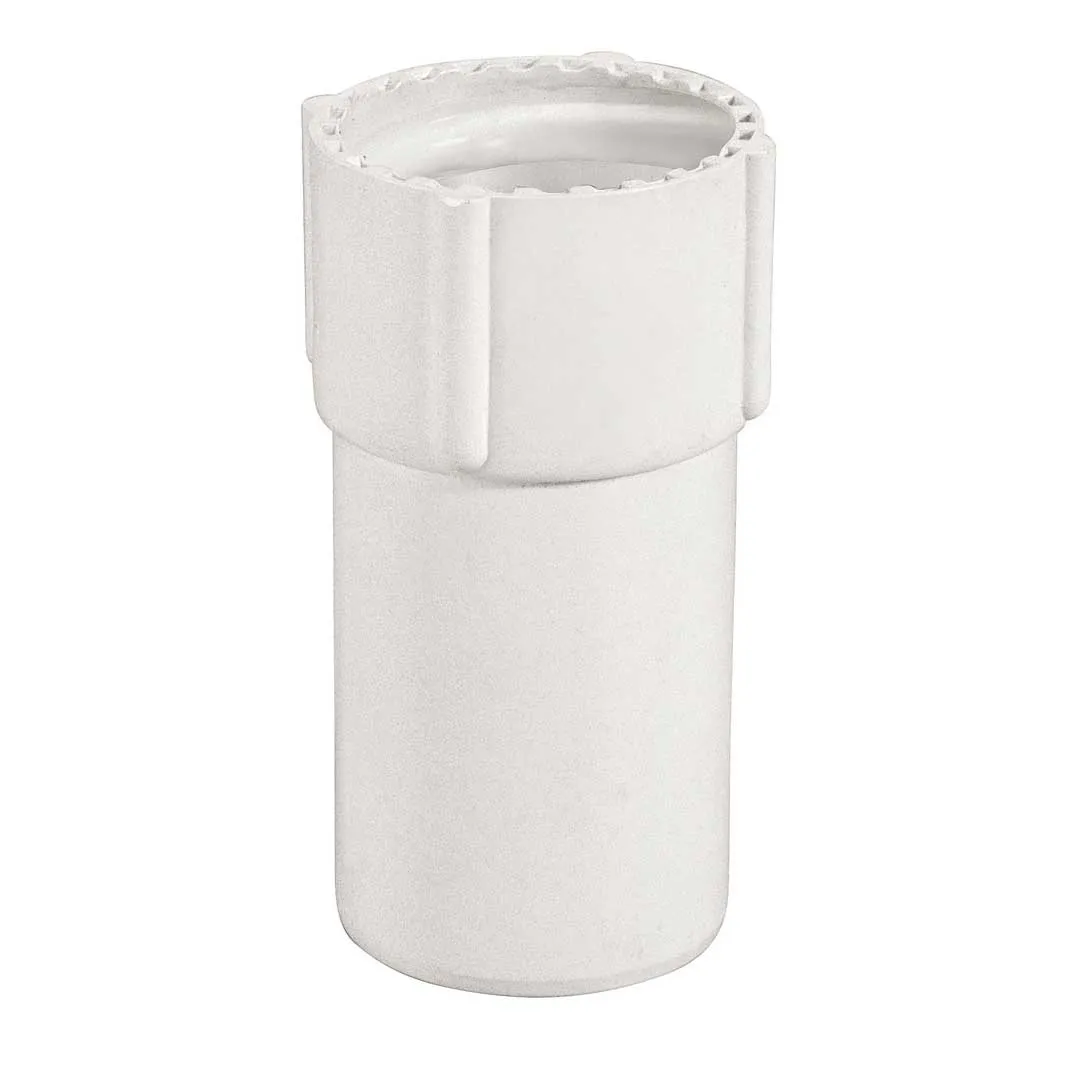 Conector plastic pt. Conectare la țeava de canalizare tub PVC spiralat 40 mm