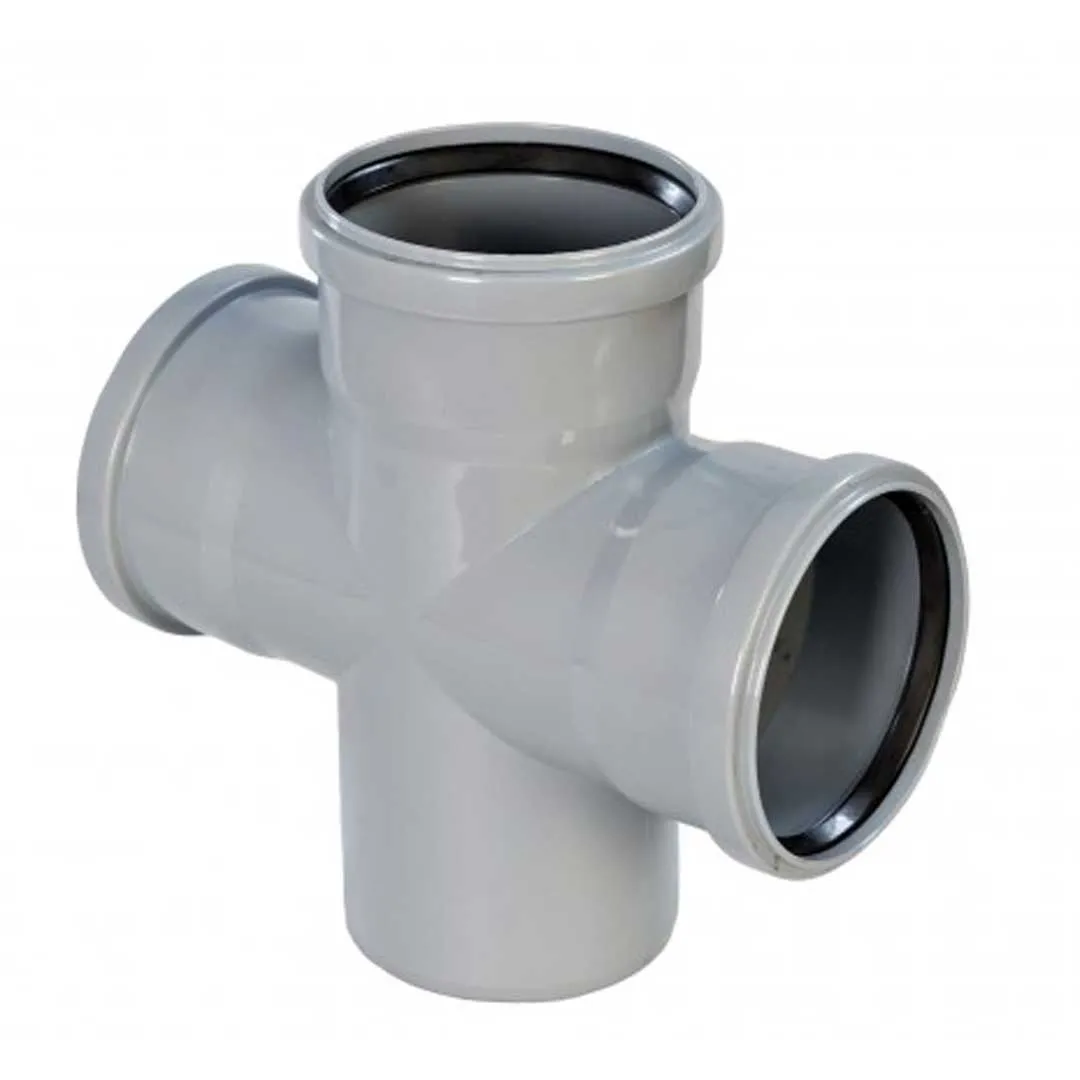 Ramificație dublă PP 87º - 110x110 mm
