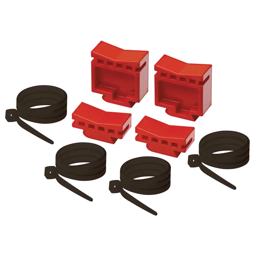 Set de fixare colectoare în caseta din plastic