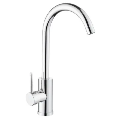 Baterie din inox pentru bucatarie, Aquafix - 16, cromata