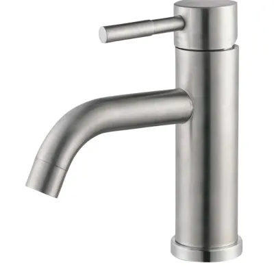 Baterie din inox pentru lavoar, Aquafix - 301, satin