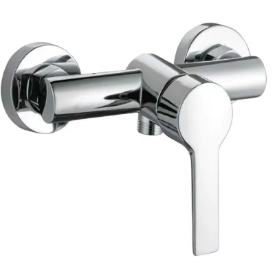 Baterie din inox pentru duș, Aquafix - 801, cromată