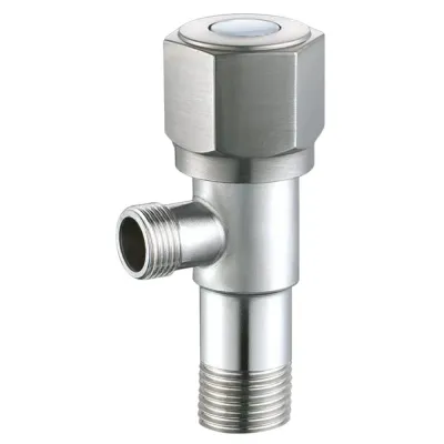 Robinet sub lavoar, 1/2"x1/2" INOX, HYDRO-S - 111, satin