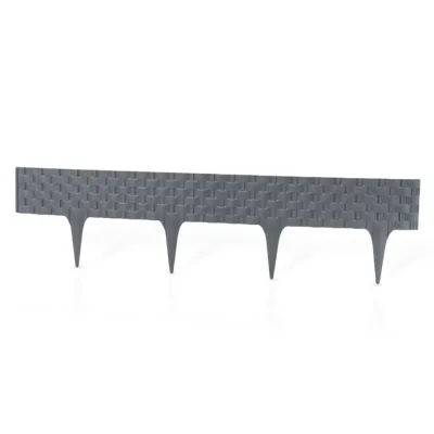 Gard decorativ plastic ratan