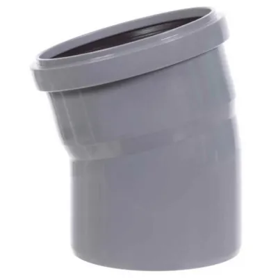 Cot canalizare PP 15º - 110 mm