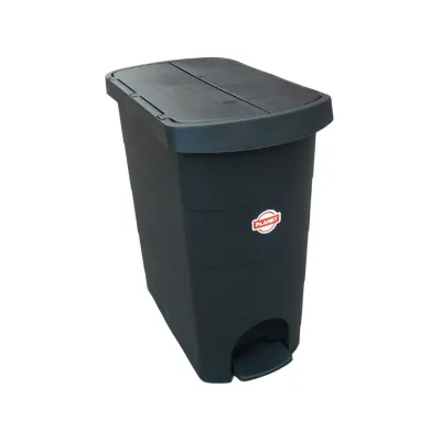 Coș gunoi cu pedală PELICAN, 60 L, Antracit