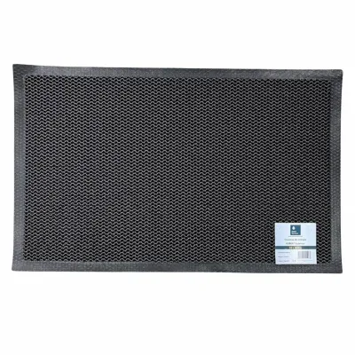 Covoras de intrare 3D MAT, exterior, 40x60cm, negru/gri