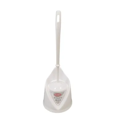 Set perie WC și suport, LUXURY, Alb
