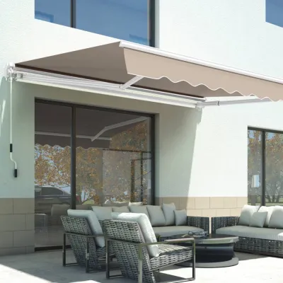 COPERTINĂ RETRACTABILĂ CAPPUCCINO, 295X250 CM