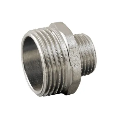 Niplu redus alamă nichelată MM - 1"x1/2"