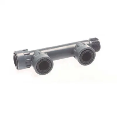 Colector cu olandezi pentru conectare vane, 2 căi - 1"
