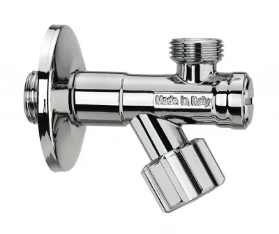 Robinet coltar cu filtru, 1/2", Italia