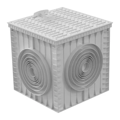 Colector pluvial cu grătar “Super” - 400x400