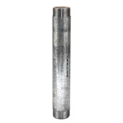 Niplu din oțel galvanizat MxM - 40x11/2"x60 mm