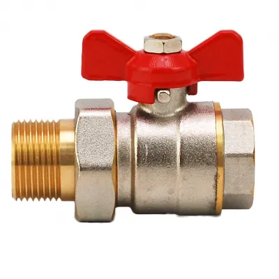 Robinet bilă cu olandez HYDRO-S, MF, fluture - 3/4"