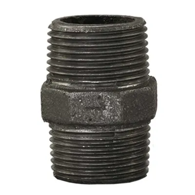 Niplu negru egal MxM - 1"