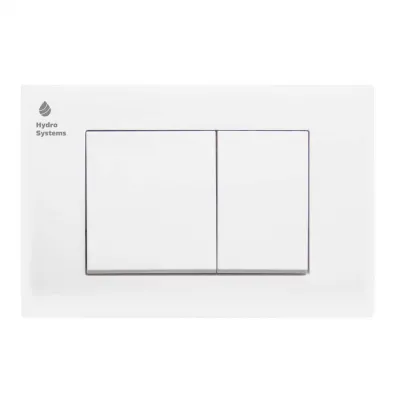 Placă acționare mecanică, 001A, Albă - 245 mm