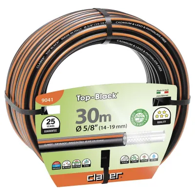 Furtun pentru gradină "TOP BLACK", Claber - 5/8"