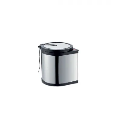 Coș de gunoi din INOX pentru mobilă de bucătărie 27 x 16
