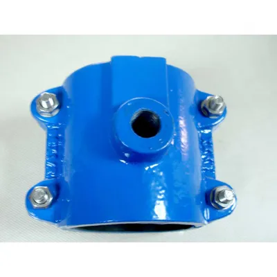Piesă branșare din fontă pentru țeavă PE/PVC - 160x1 1/4"