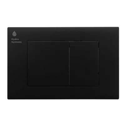 Placă acționare mecanică, 001D, Negru Mat - 245 mm