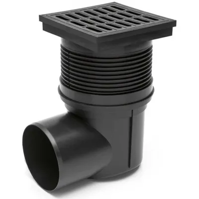 Sifon pluvial cu ieșire orizontală - CEHIANEGRU - 150x150x110