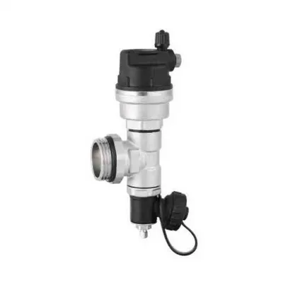 Kit dop colector cu dezaerator automat și robinet de golire, Hydro-S - 1"