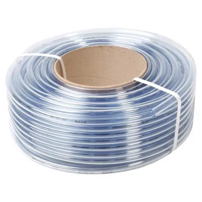 Furtun din PVC pentru refulare CRISTALLO EXTRA - ALIMENTAR - 10 mm x 50 mm