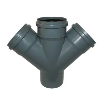 Ramificație dublă PP 45º - 110x110 mm