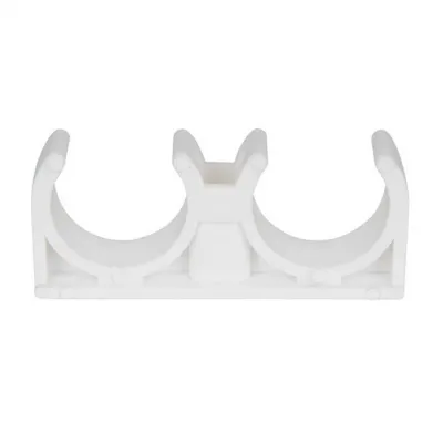 Colier dublu pentru țevi PPR - 32 mm