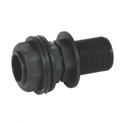 Mufă / trecere din plastic pentru rezervor - 1/2"