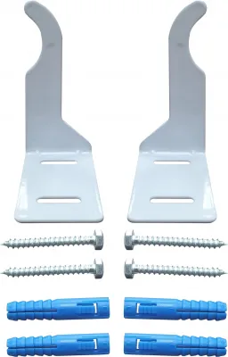 Set haltere (2 buc) cu dibluri pentru radiatoare aluminiu, bimetal