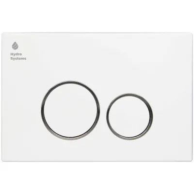 Placă acționare mecanică, 005A, Albă - 245 mm