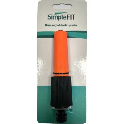 Duză reglabilă din plastic, SimpleFit (pe carton)