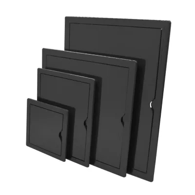 Ușă vizitare din ABS, antracit - 150 x 150