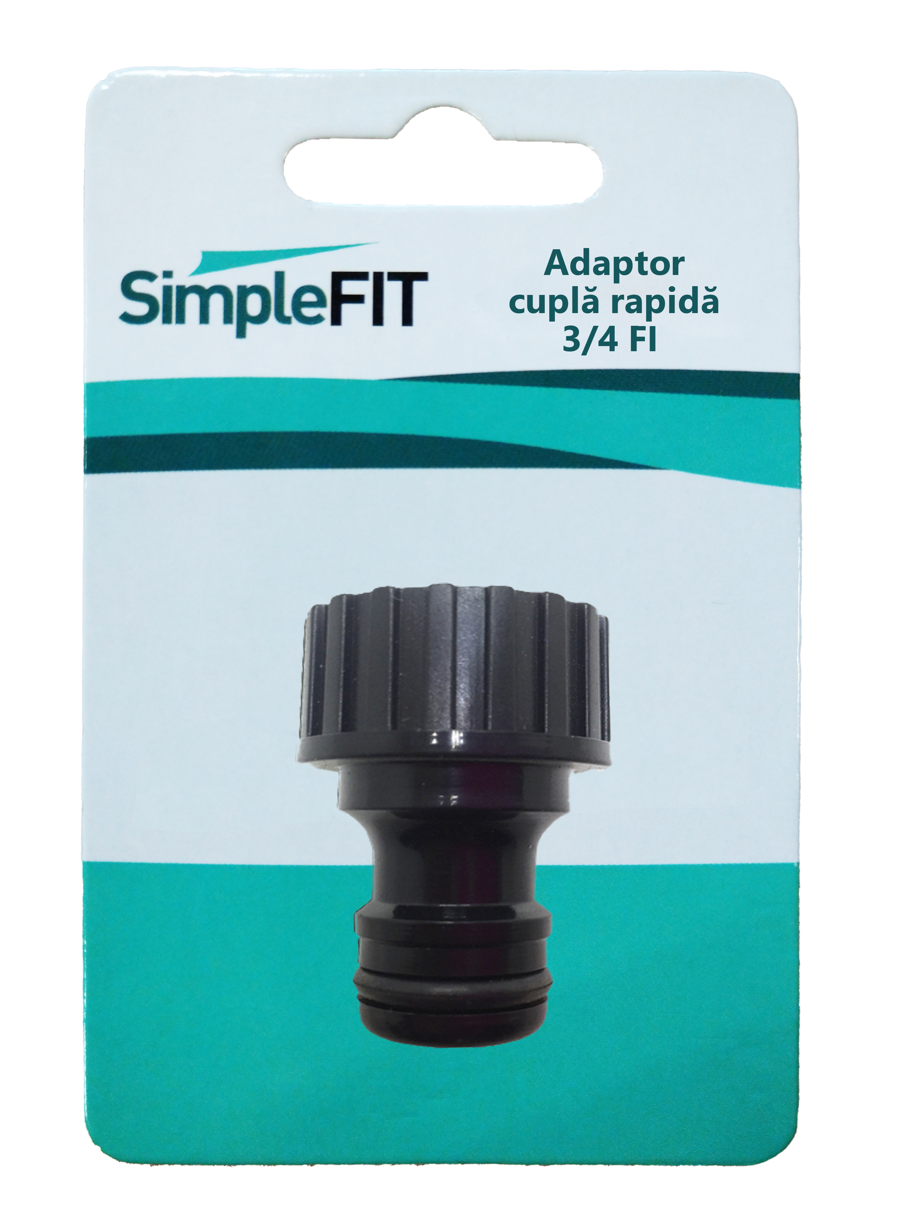 Adaptor cuplă rapidă FI, SimpleFit (pe carton) - 3/4"