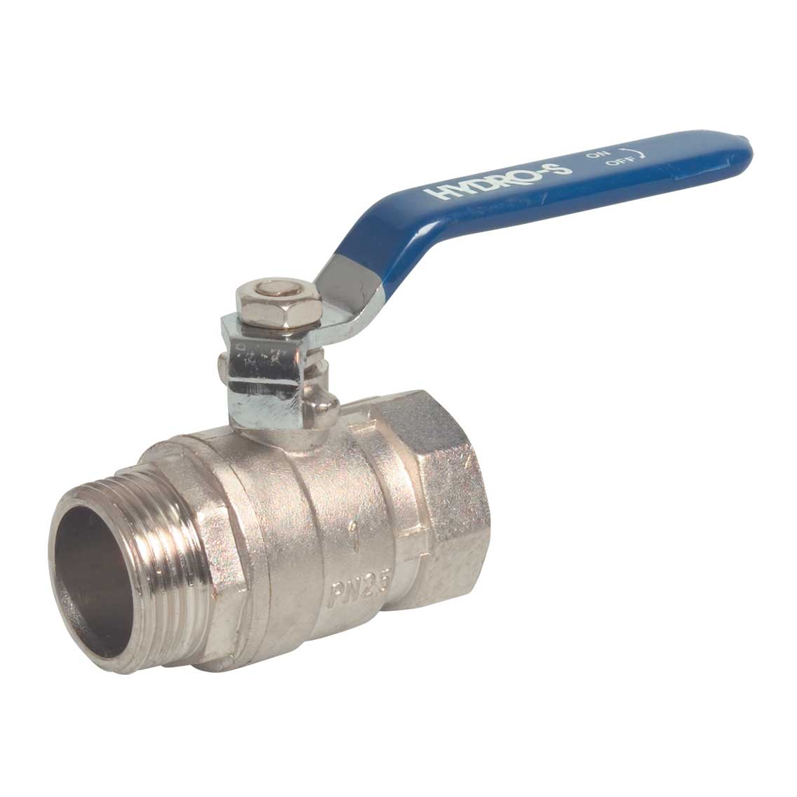 Robinet bilă pasaj standart HYDRO-S, MF, manetă - 1/2"