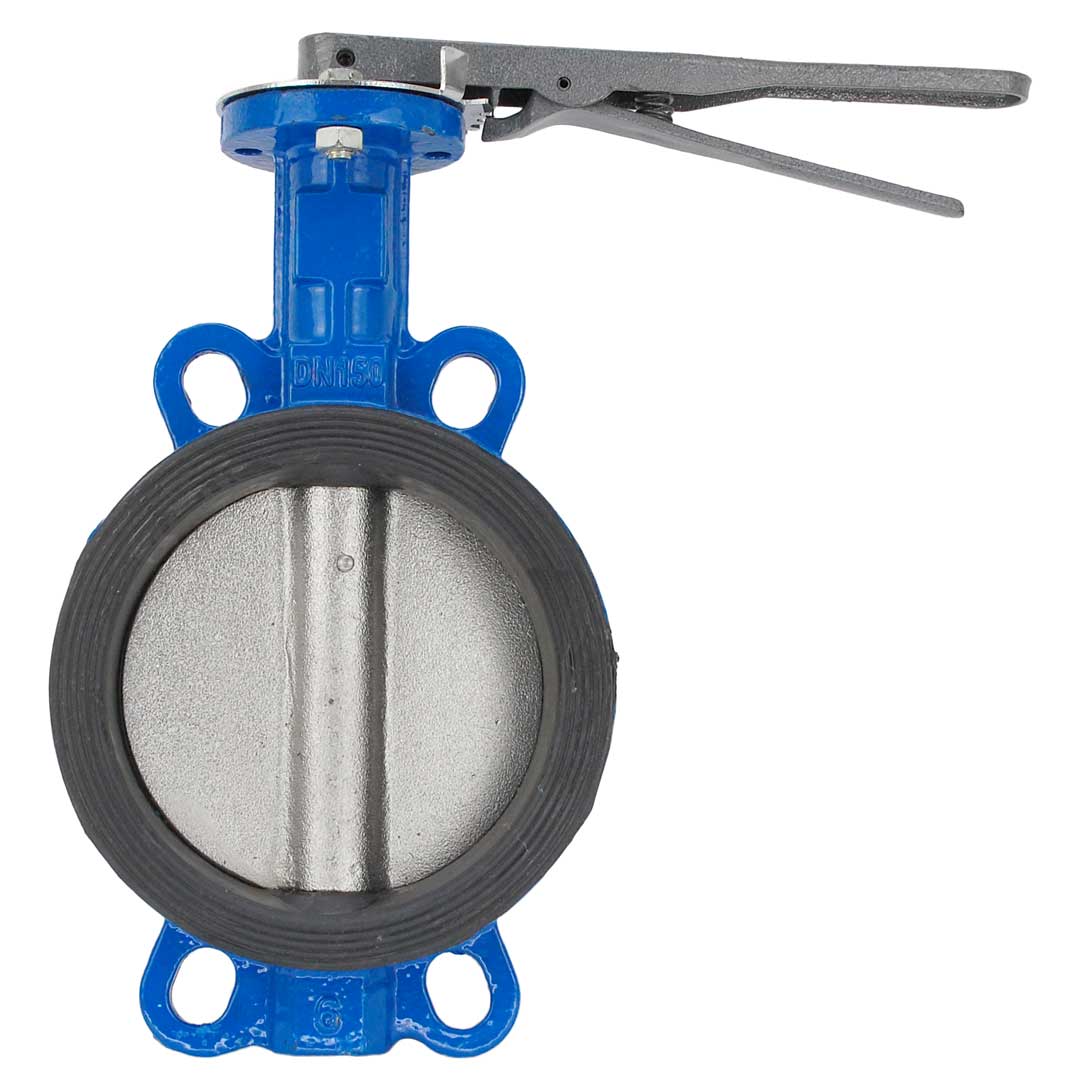 Robinet fluture cu disc din INOX, HYDRO-S - 125 mm